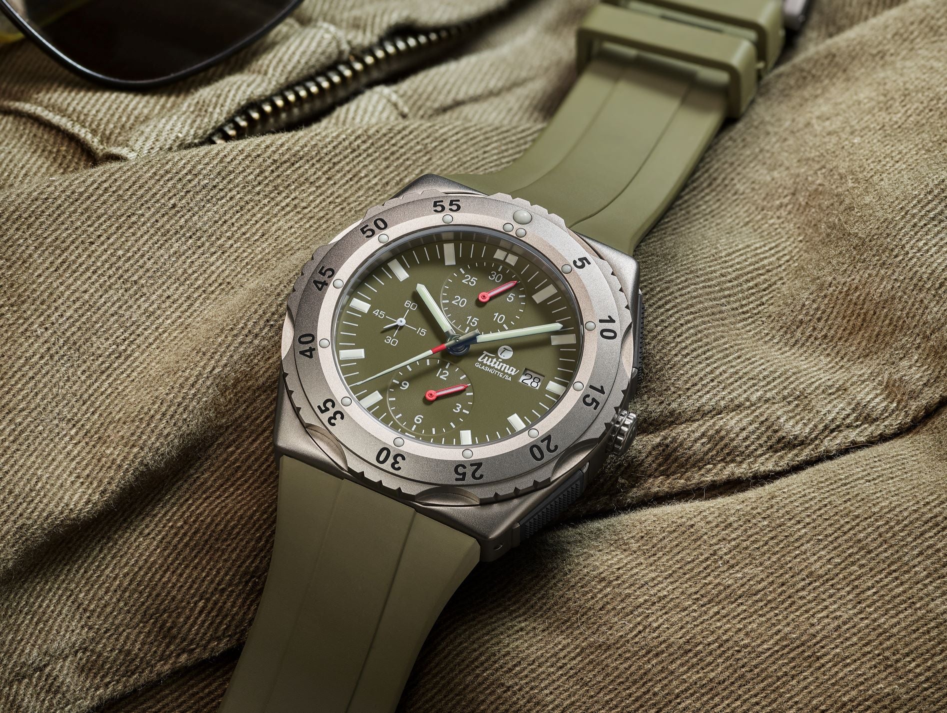 Tutima Glashütte M2 Mara Safari Chronograph (6451-53) - Image 3