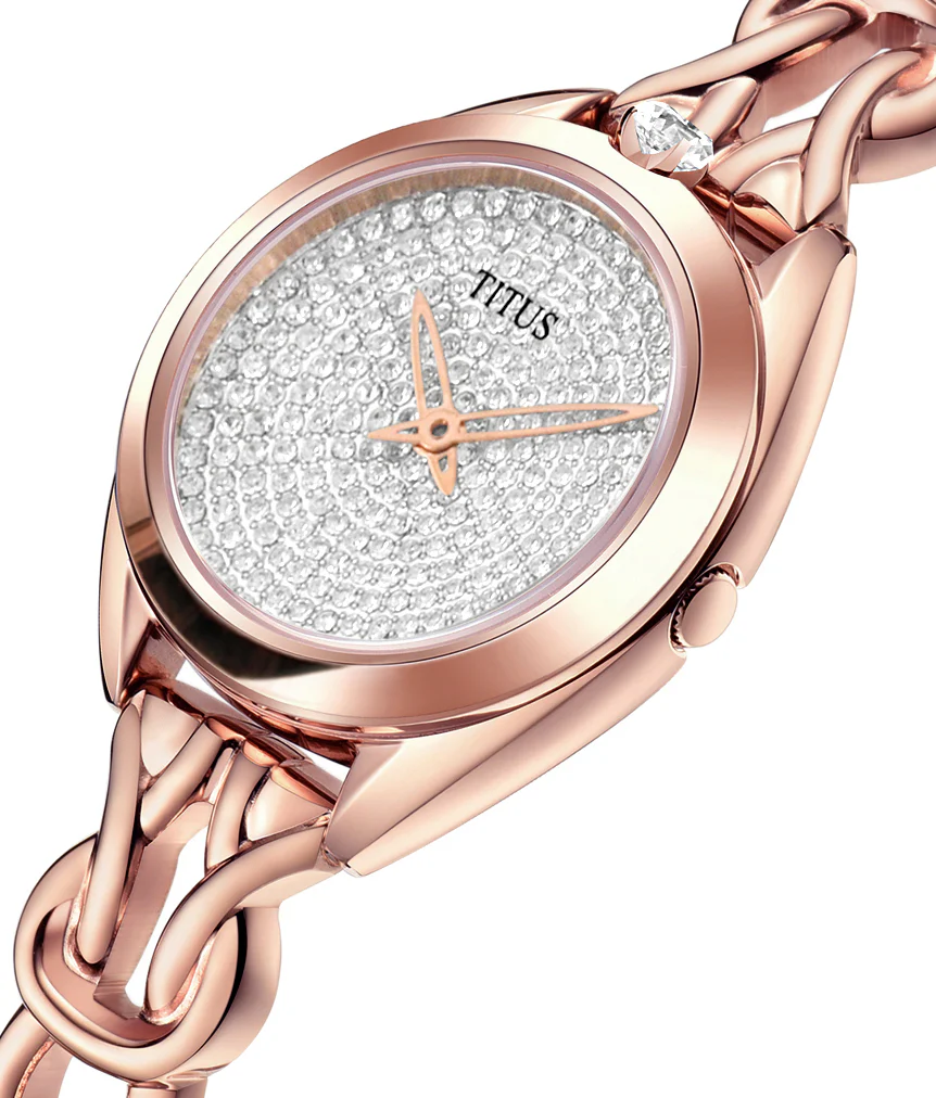 Ring & Knot 2 Hands Quartz Stainless Steel Watch (W06-03260-003) - Image 2
