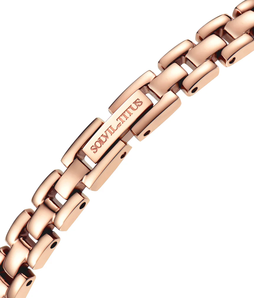 Ring & Knot 2 Hands Quartz Stainless Steel Watch (W06-03260-004) - Image 4