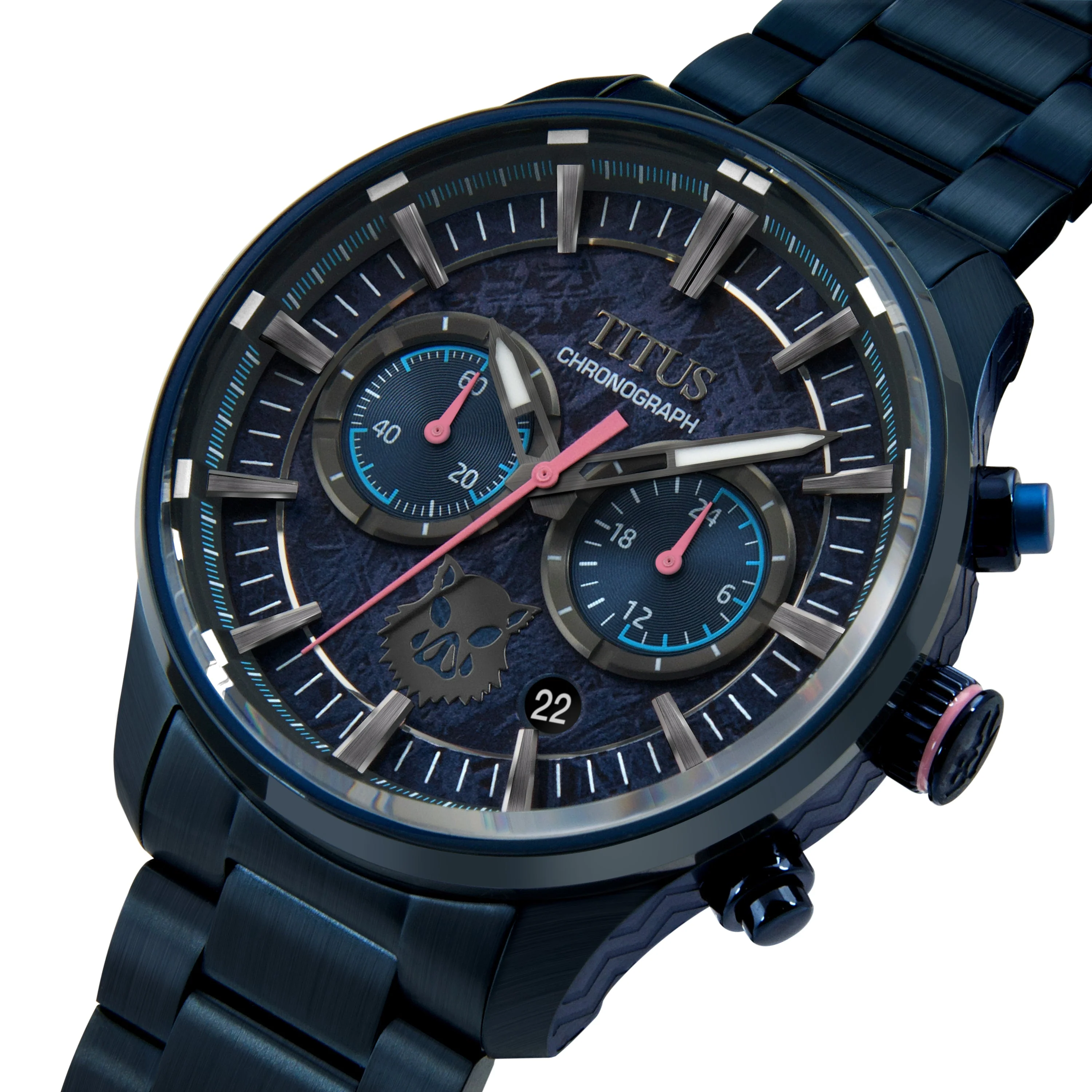 Solvil et Titus x Demon Slayer Chronograph Quartz Stainless Steel Watch (W06-03334-003) - Image 2