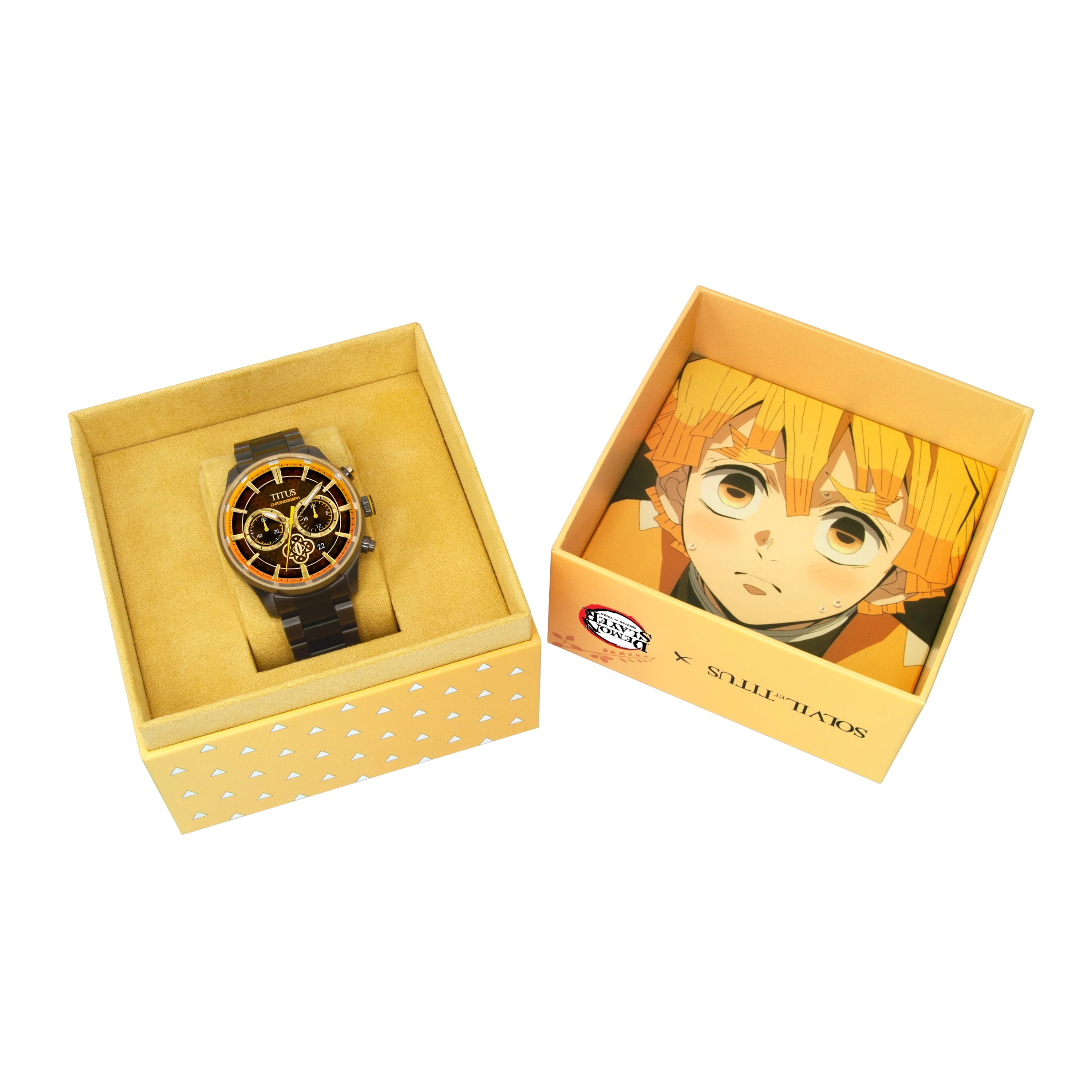 Solvil et Titus x Demon Slayer Chronograph Quartz Stainless Steel Watch (W06-03334-001) - Image 11