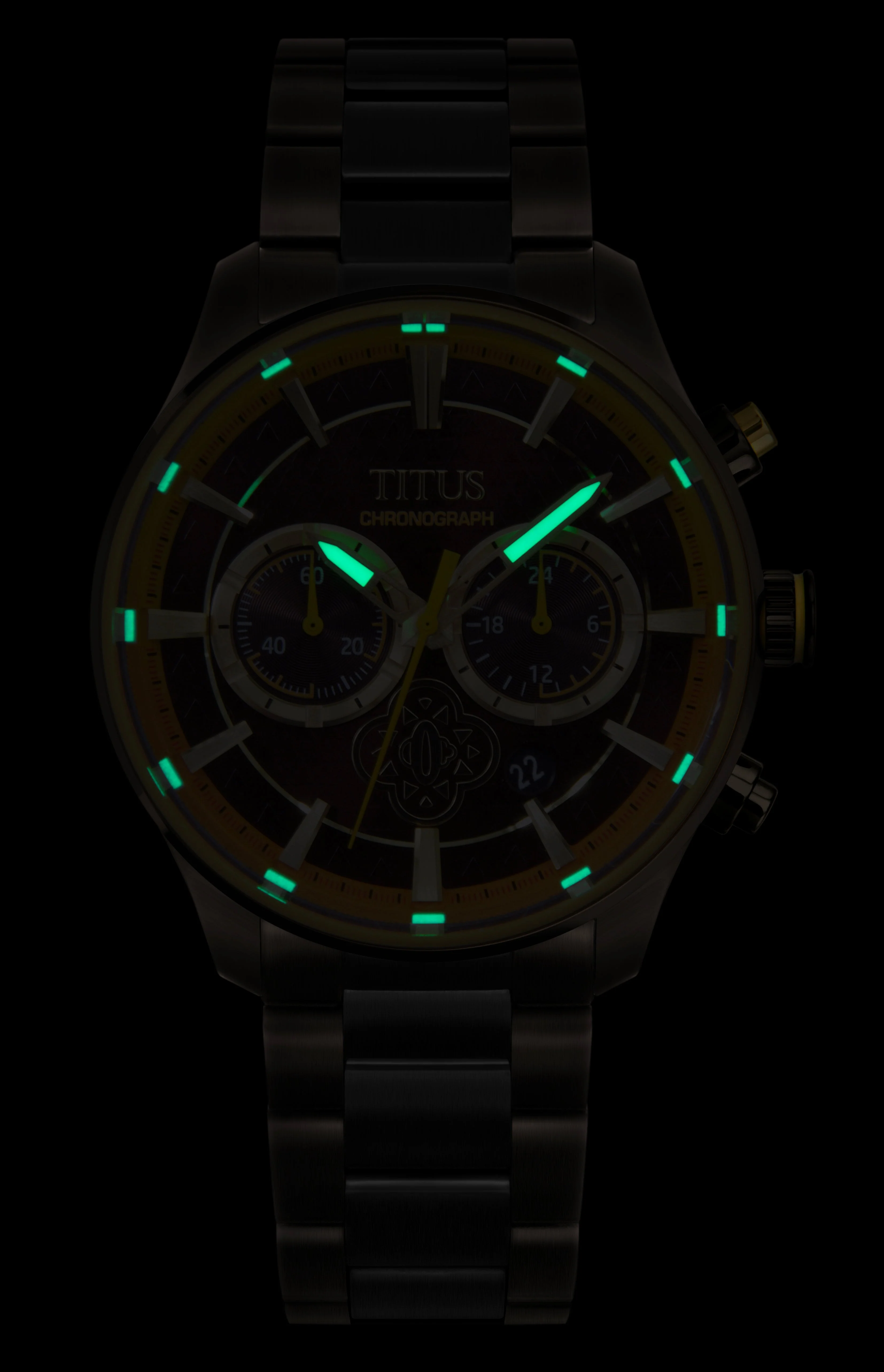 Solvil et Titus x Demon Slayer Chronograph Quartz Stainless Steel Watch (W06-03334-001) - Image 8
