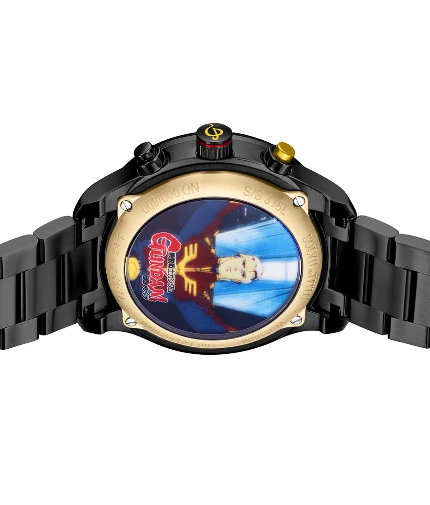 Solvil et Titus x Mobile Suit Gundam?"Sazabi" Limited Edition Chronograph Quartz Stainless Steel Watch (W06-03329-001) - Image 3