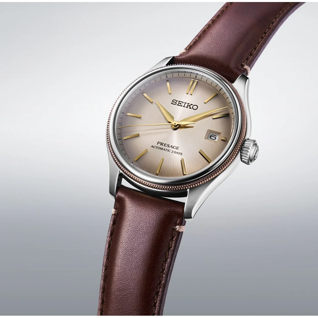 Seiko Presage Classic Upcycled Leather Strap Limited Edition (SPB529J1) - Image 3