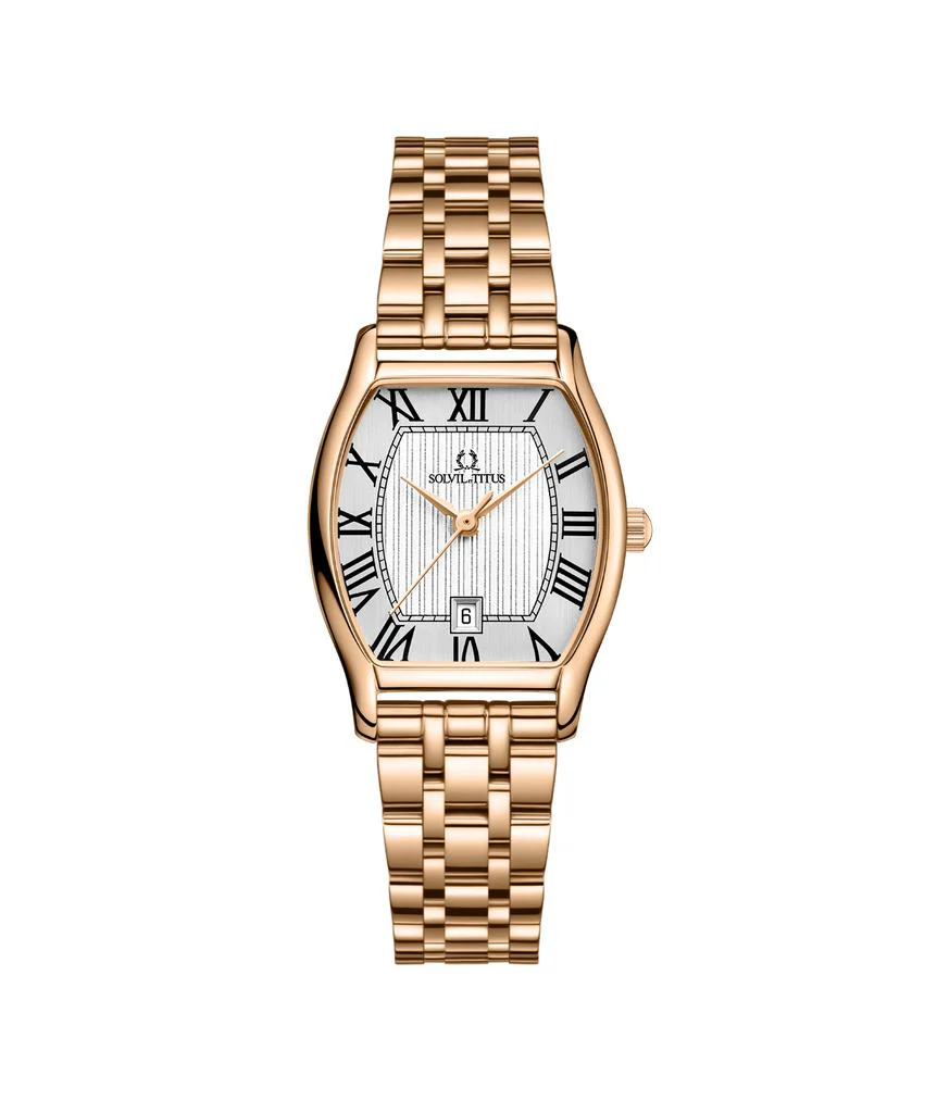Barista 3 Hands Date Quartz Stainless Steel Watch W06-02825-016