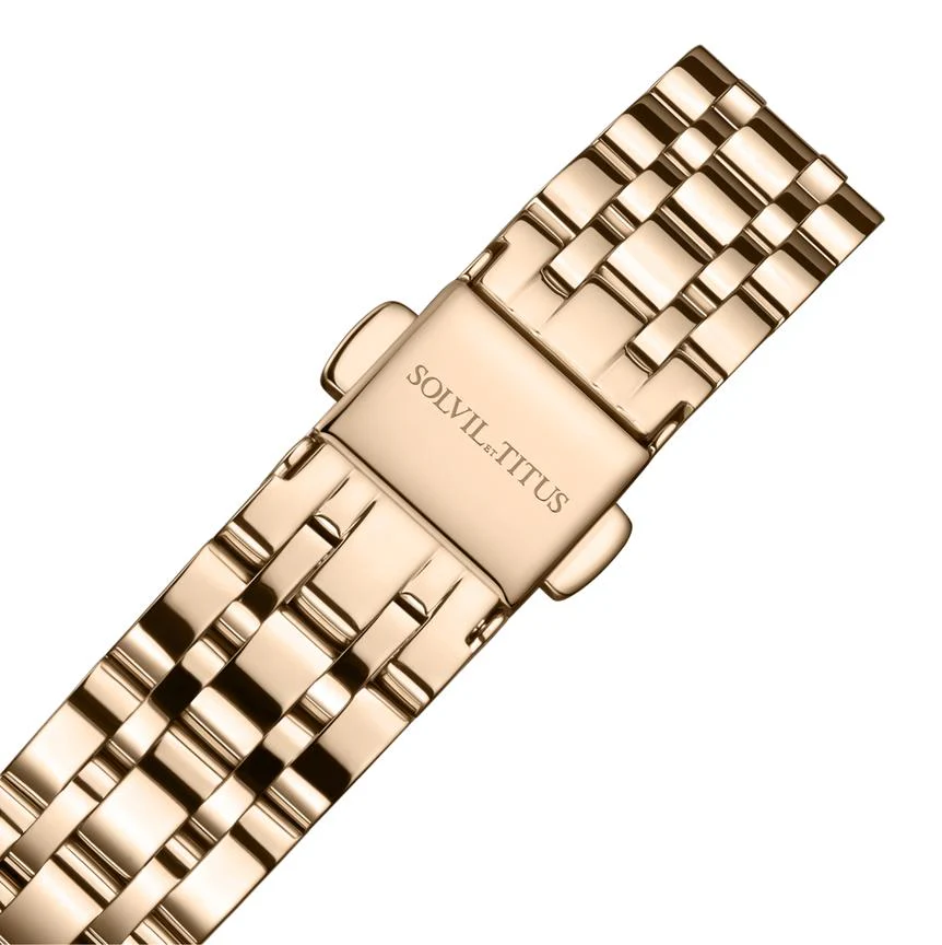 Barista 3 Hands Date Quartz Stainless Steel Watch W06-02825-020 - Image 4