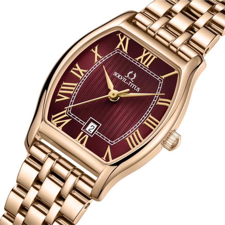 Barista 3 Hands Date Quartz Stainless Steel Watch  W06-02825-023 - Image 2