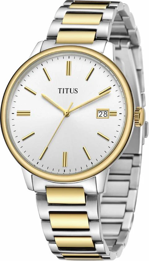 Classicist 3 Hands Date Quartz Stainless Steel Watch W06-03038-002 - Image 2