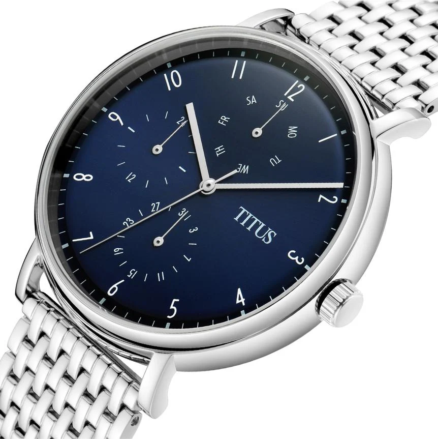 Interlude Multi-Function Quartz Stainless Steel Watch W06-03041-003 - Image 2