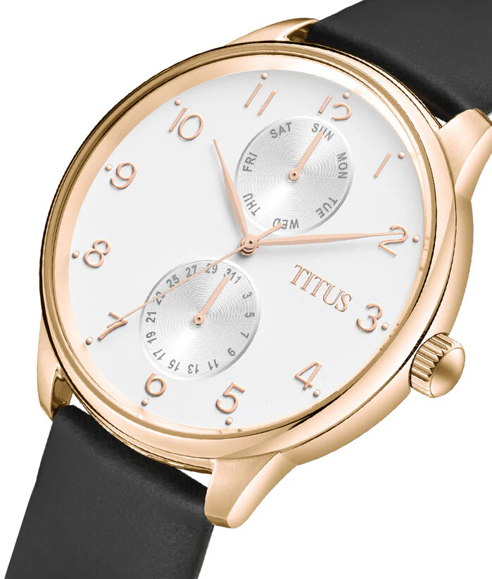 Interlude Multi-Function Quartz Leather Watch (W06-03080-005) - Image 2