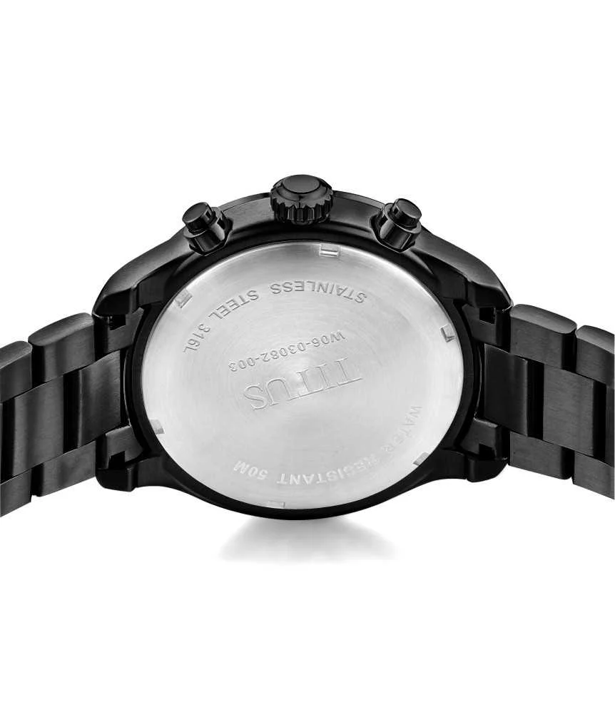 Modernist Chronograph Quartz Stainless Steel Watch W06-03082-003 - Image 3