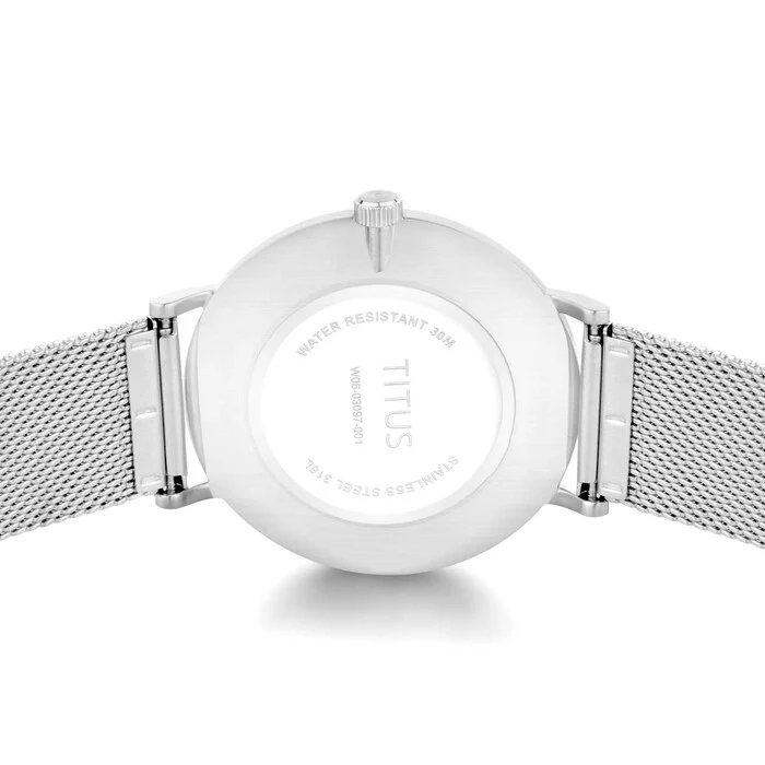 Nordic Tale 3 Hands Quartz Stainless Steel Watch (W06-03097-001) - Image 2