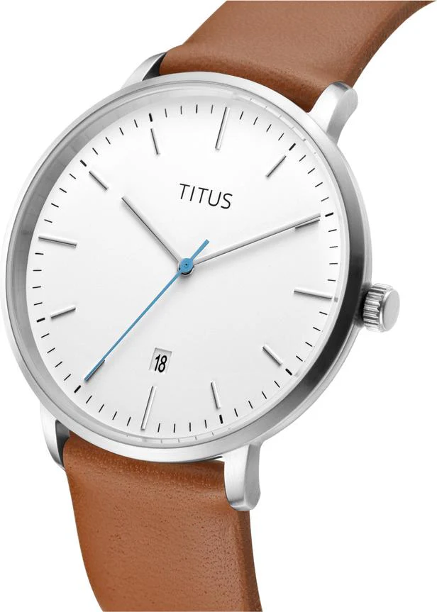 Nordic Tale 3 Hands Date Quartz Leather Watch (W06-03100-003) - Image 2