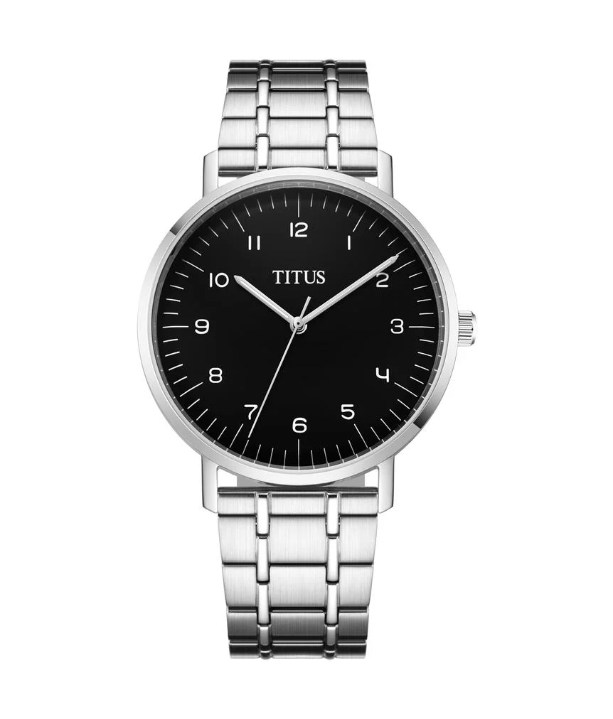 Interlude 3 Hands Quartz Stainless Steel Watch (W06-03112-001)
