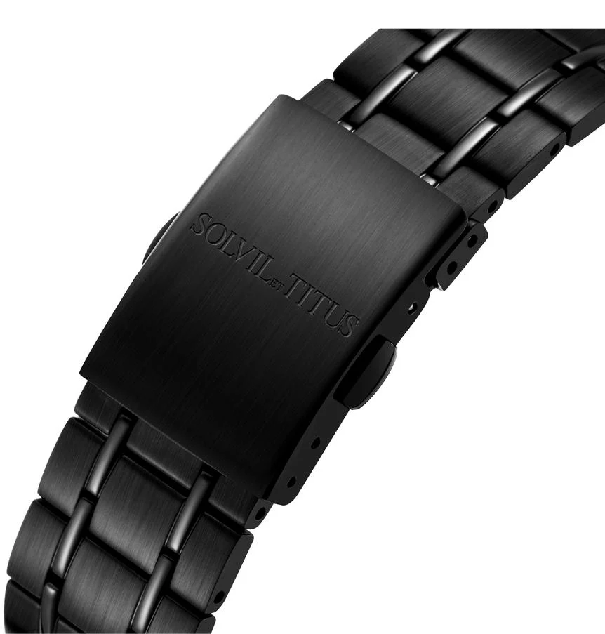 Interlude 3 Hands Quartz Stainless Steel Watch W06-03112-003 - Image 4