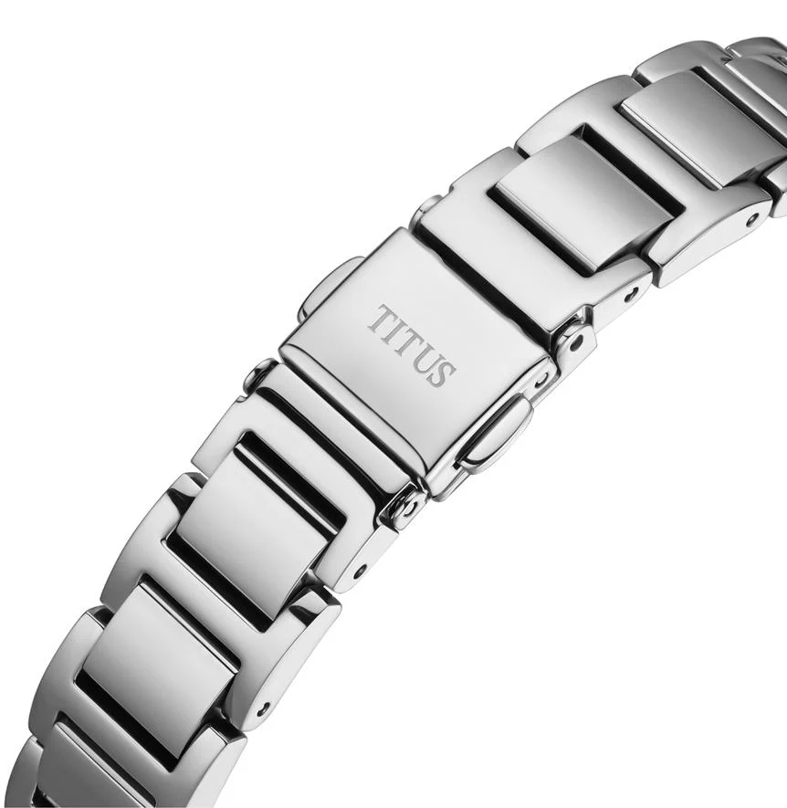 Fair Lady 3 Hands Date Quartz Stainless Steel Watch W06-03139-012 - Image 4