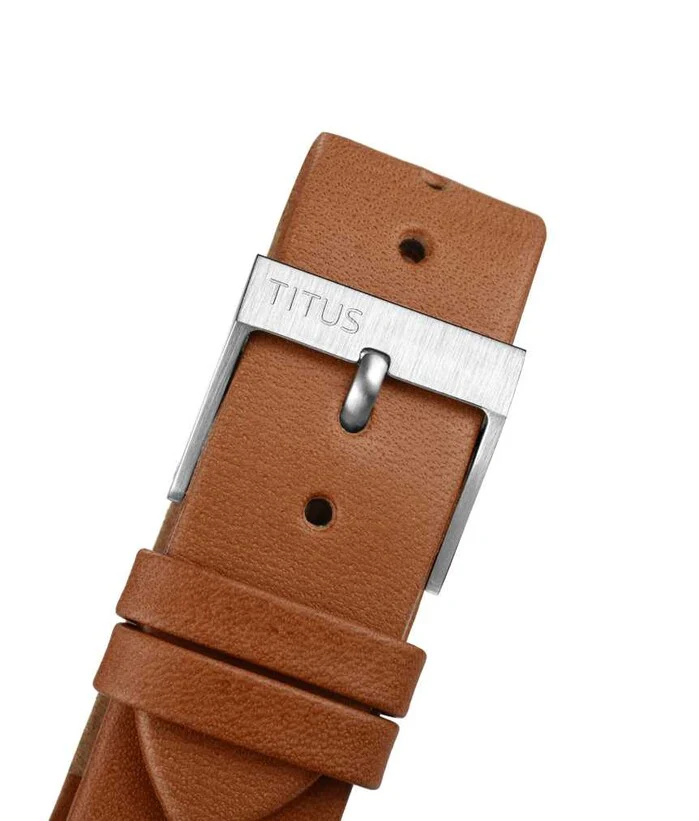 Nordic Tale 3 Hands Quartz Leather Watch (W06-03143-004) - Image 4