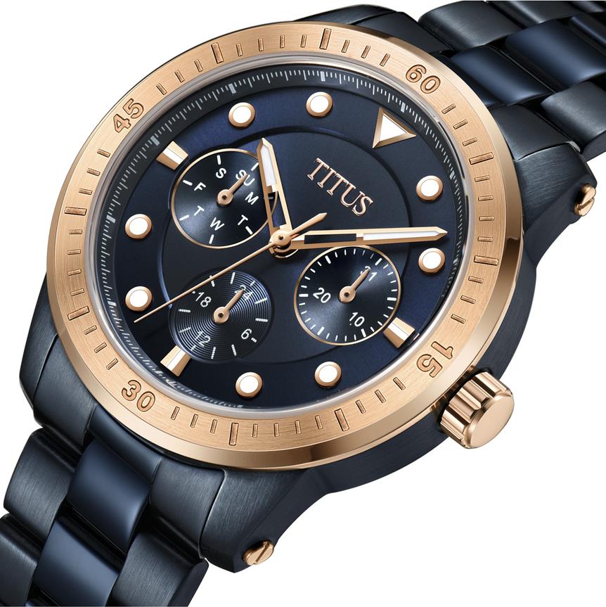 Aspira Multi-Function Quartz Stainless Steel Watch (W06-03147-007) - Image 2
