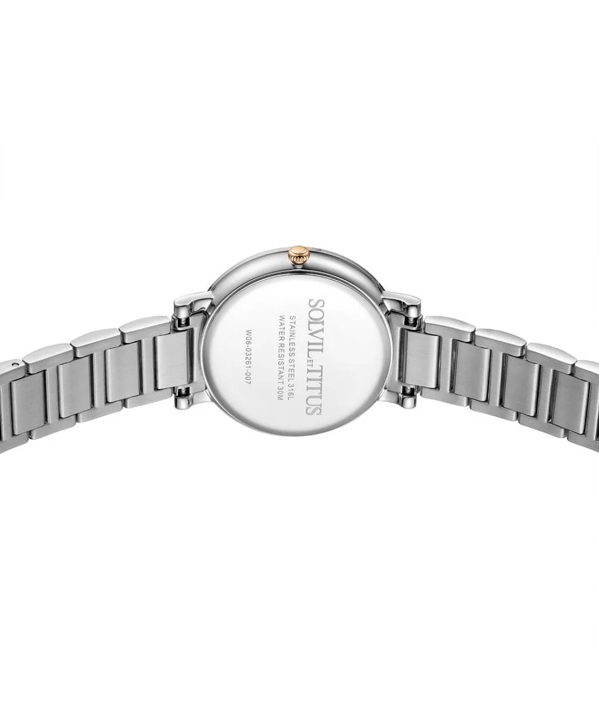 Chandelier 3 Hands with Day Night Indicator Quartz Stainless Steel Watch W06-03261-007 - Image 3