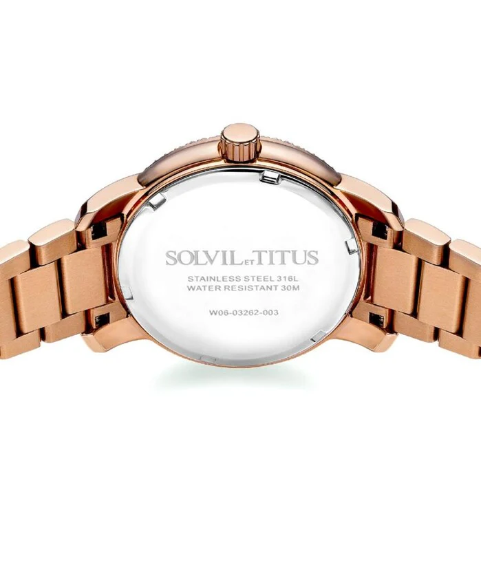 Devot Multi-Function with Day Night Indicator Quartz Stainless Steel Watch (W06-03262-003) - Image 3