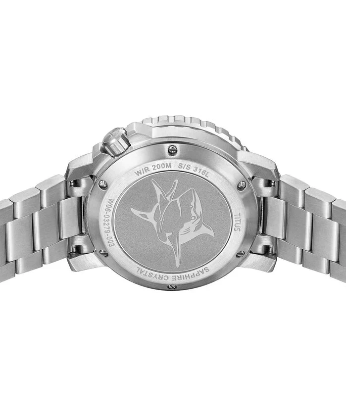 The Cape 3 Hands Mechanical Skeleton Stainless Steel Watch (W06-03279-003) - Image 3
