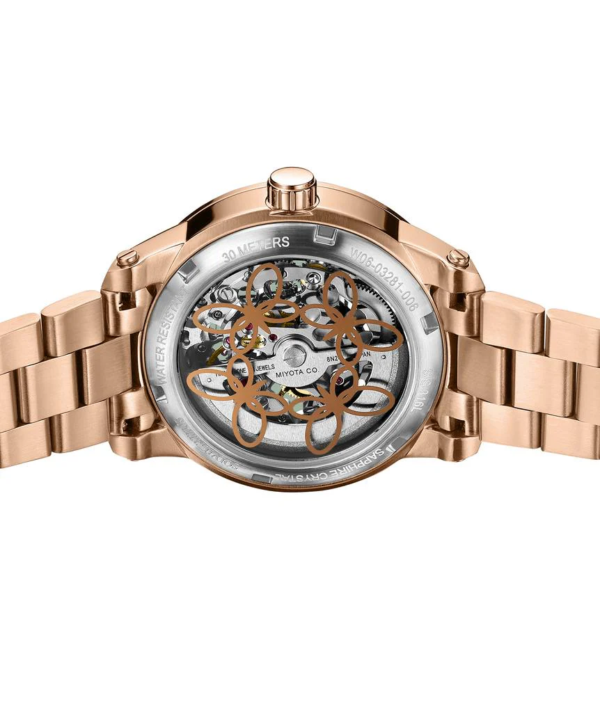 Aspira 3 Hands Mechanical Skeleton Stainless Steel Watch (W06-03281-006) - Image 3