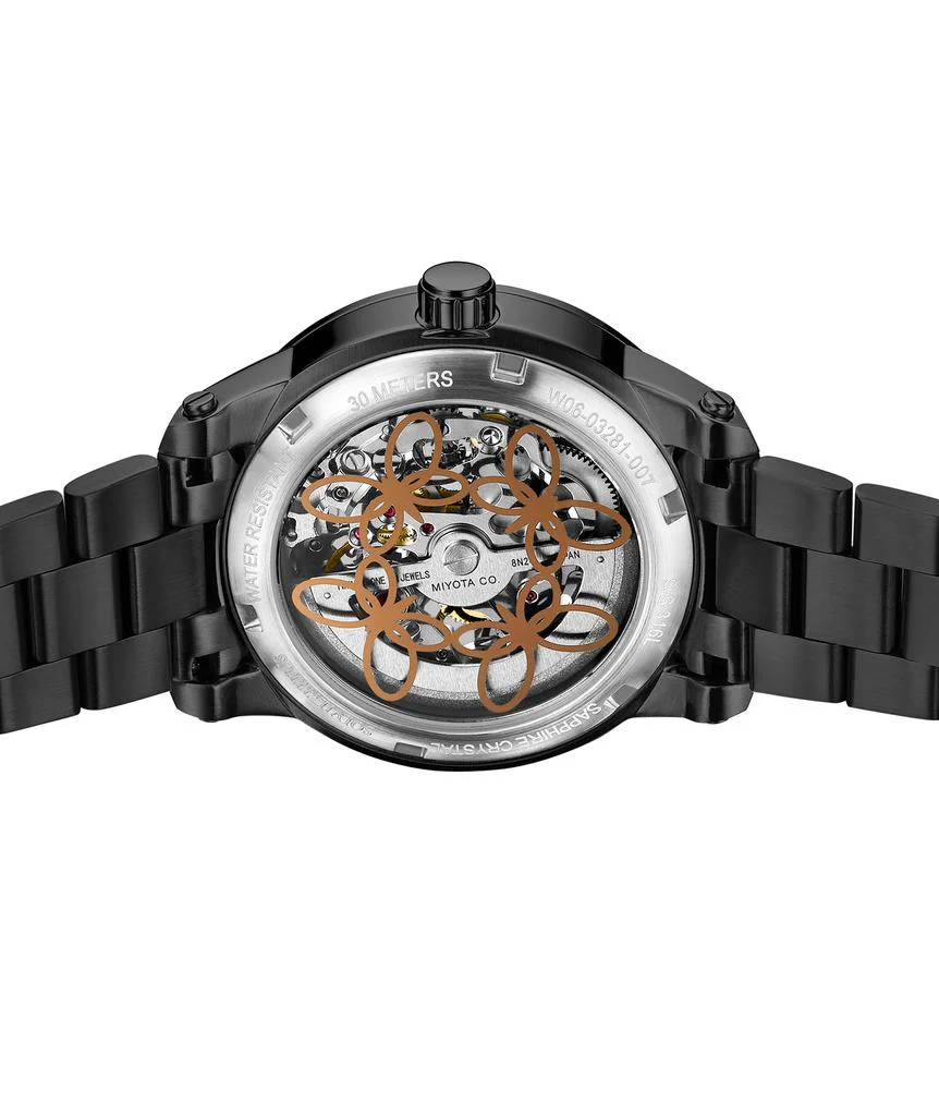 Aspira 3 Hands Mechanical Skeleton Stainless Steel Watch (W06-03281-007) - Image 3
