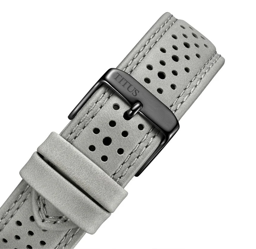 Modernist Chronograph Quartz Leather Watch (W06-03285-007) - Image 4