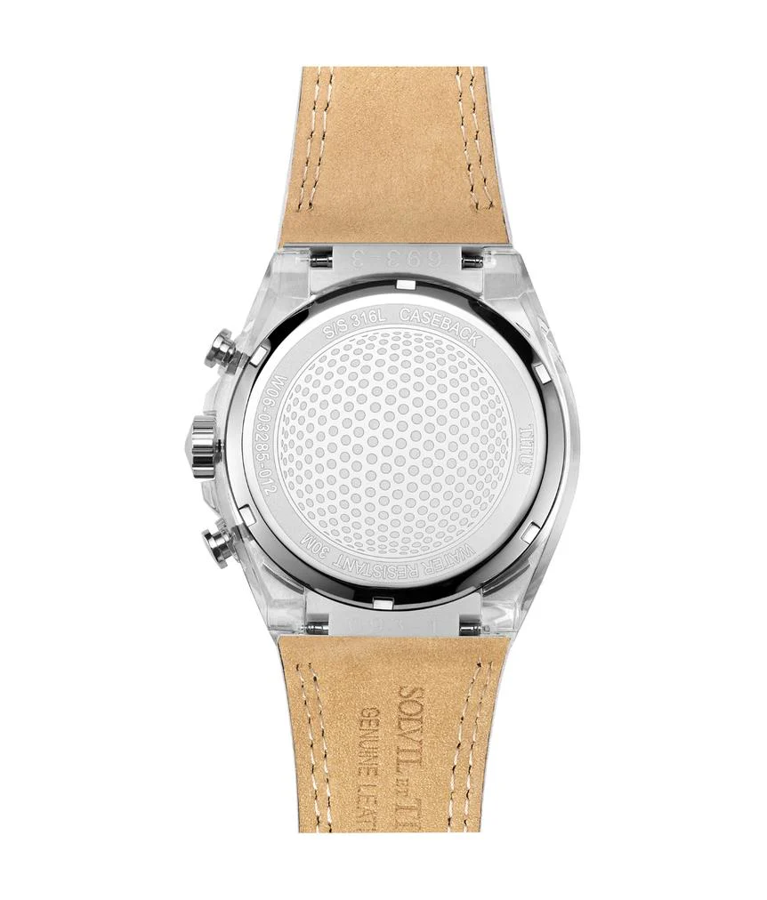 Modernist Chronograph Quartz Leather Watch (W06-03285-012) - Image 3
