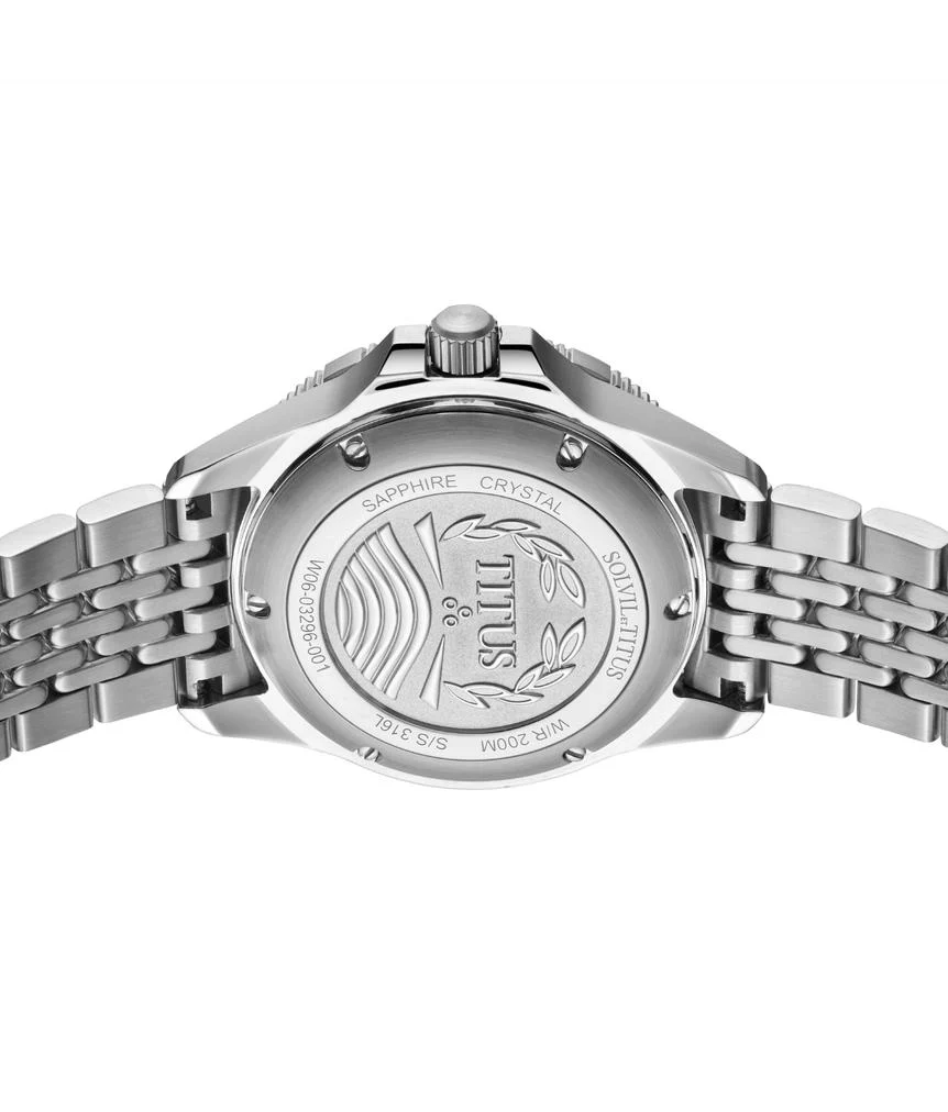 Valor 3 Hands Mechanical Skeleton Stainless Steel Watch (W06-03296-001) - Image 3