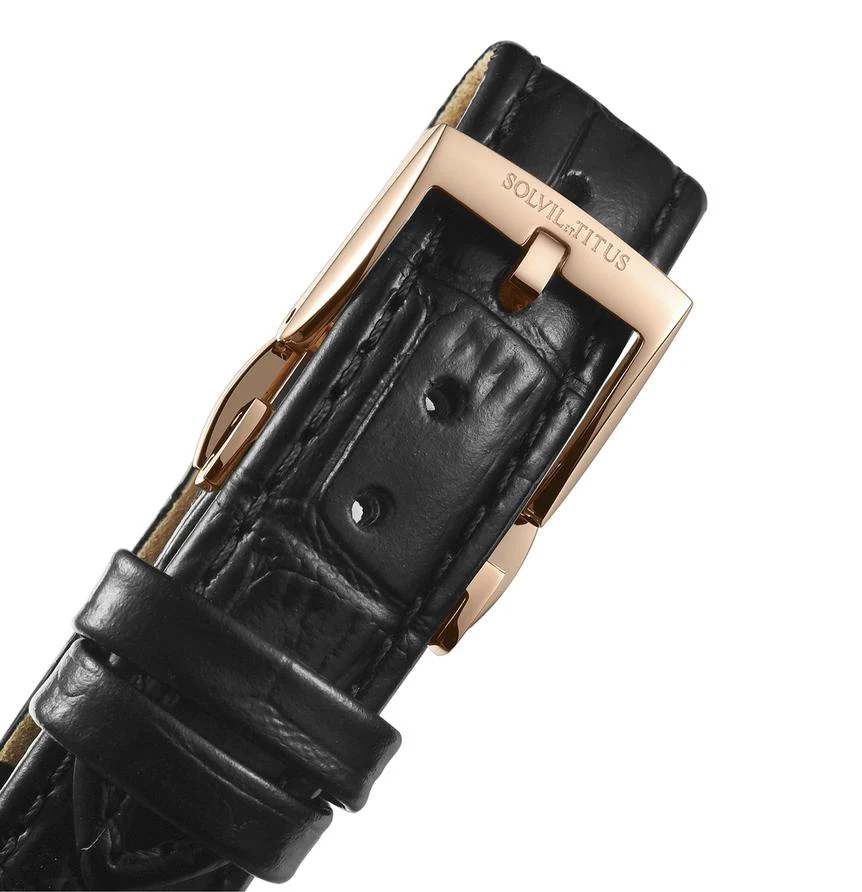 Classic 3 Hands Mechanical Skeleton Stainless Steel Watch (W06-03311-004) - Image 4