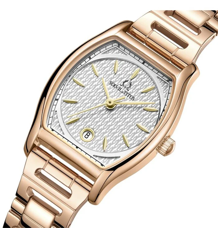 Barista 3 Hands Date Quartz Stainless Steel Watch (W06-03326-003) - Image 2