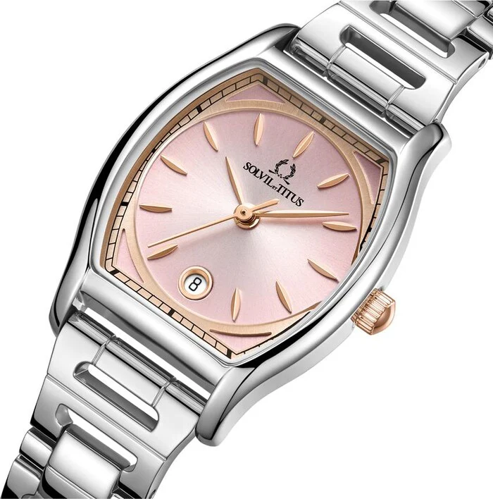 Barista 3 Hands Date Quartz Stainless Steel Watch (W06-03326-008) - Image 2