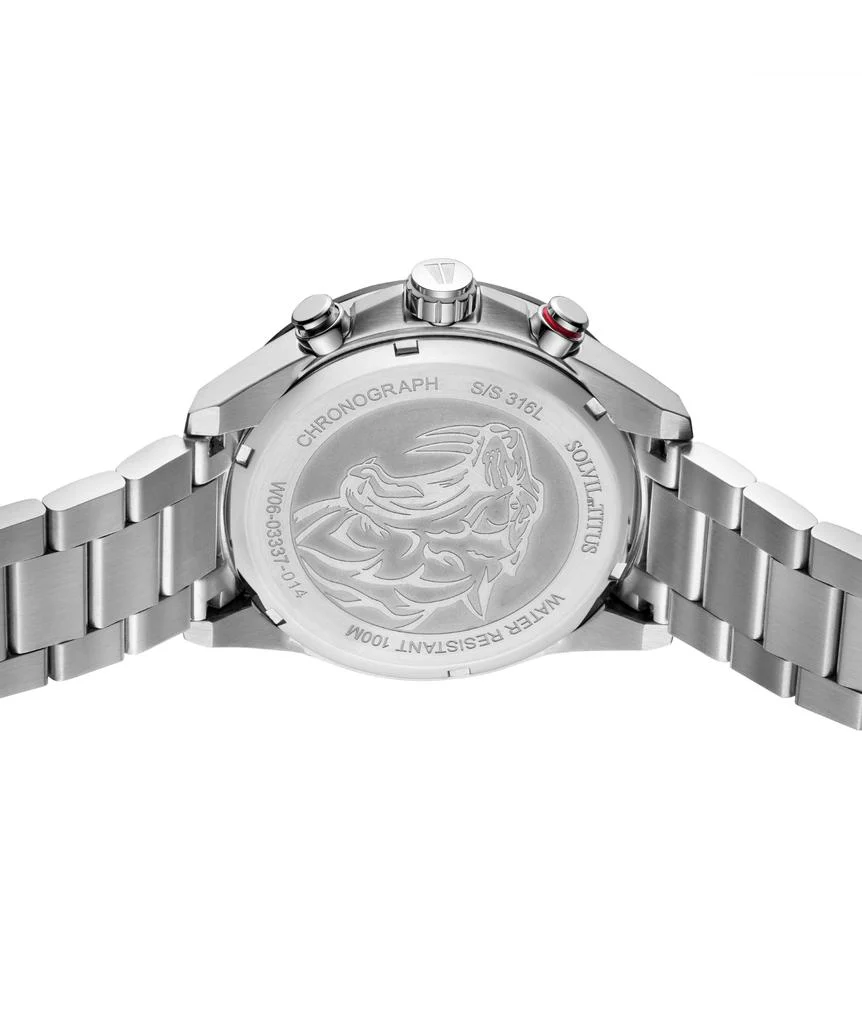 Saber Chronograph Quartz Stainless Steel Watch (W06-03337-014) - Image 3