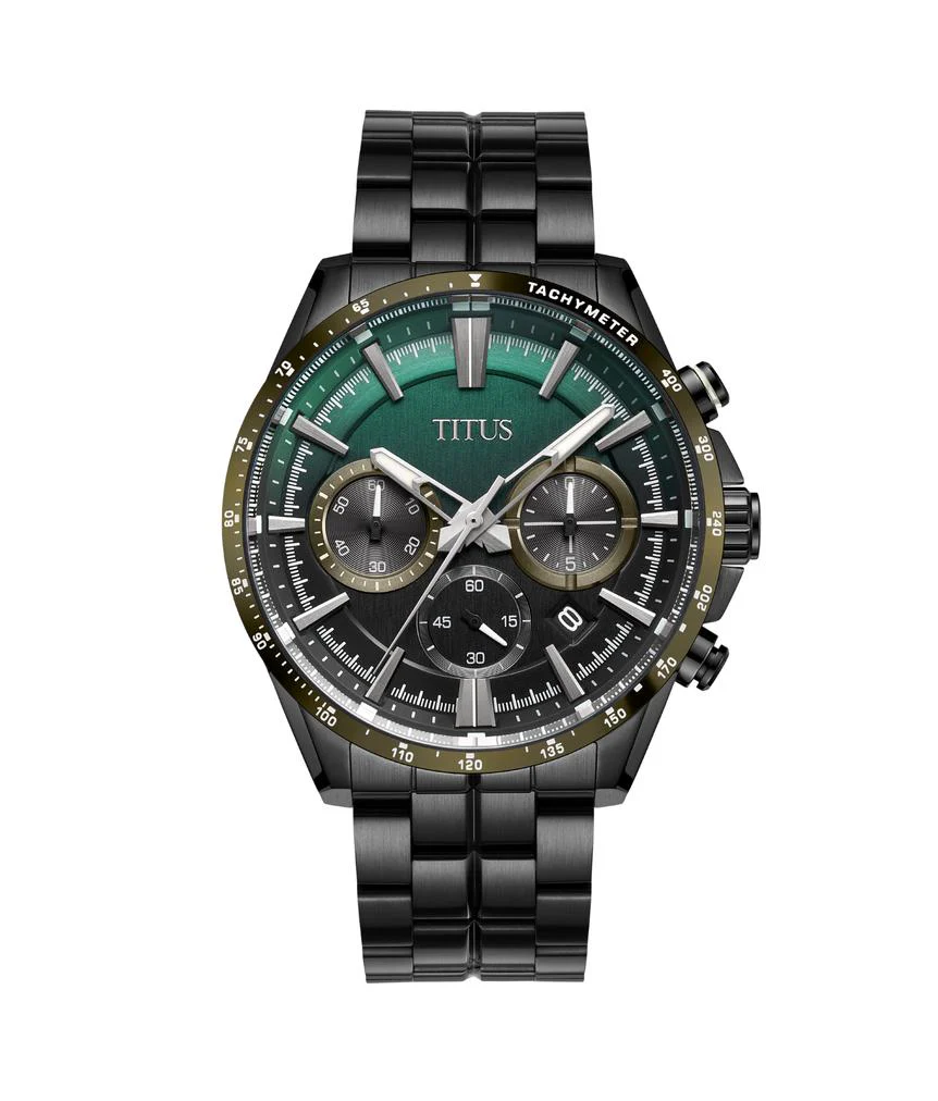 Saber Chronograph Quartz Stainless Steel Watch (W06-03337-020)