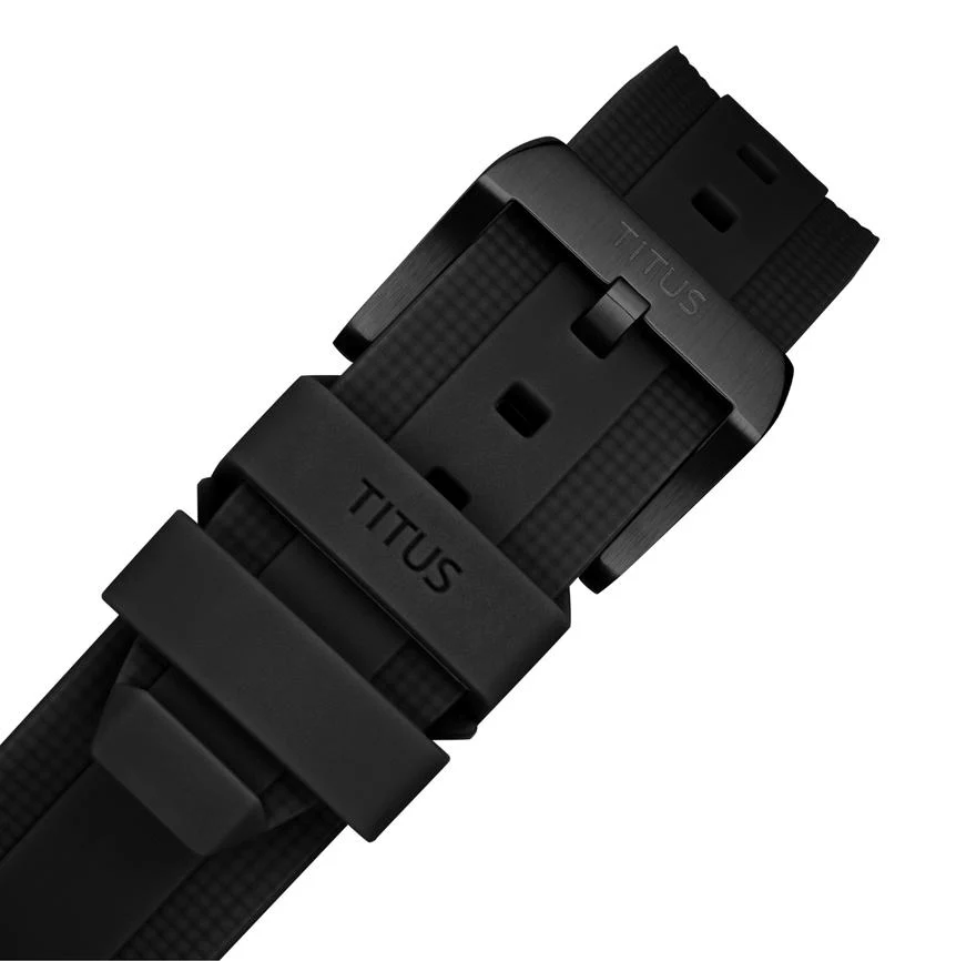 The Cape 3 Hands Date Mechanical Silicone Watch W06-03341-007 - Image 4