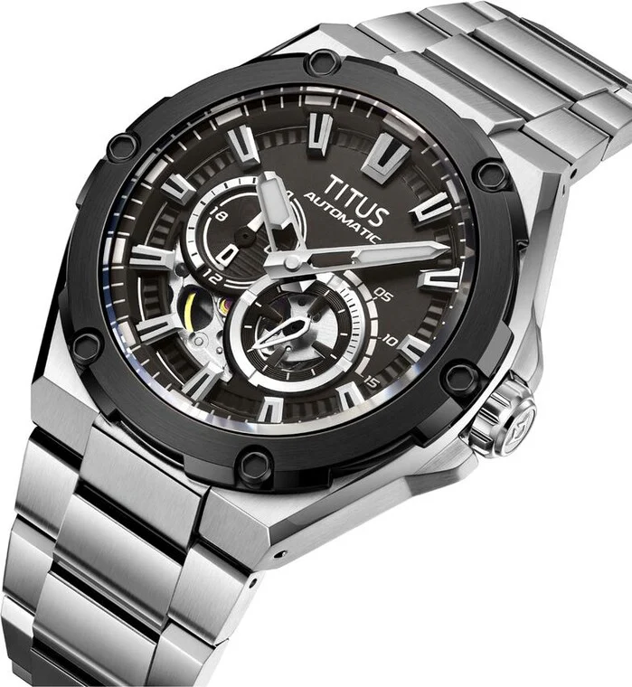 Voyager Multi-Function Automatic Stainless Steel Watch (W06-03343-004) - Image 2