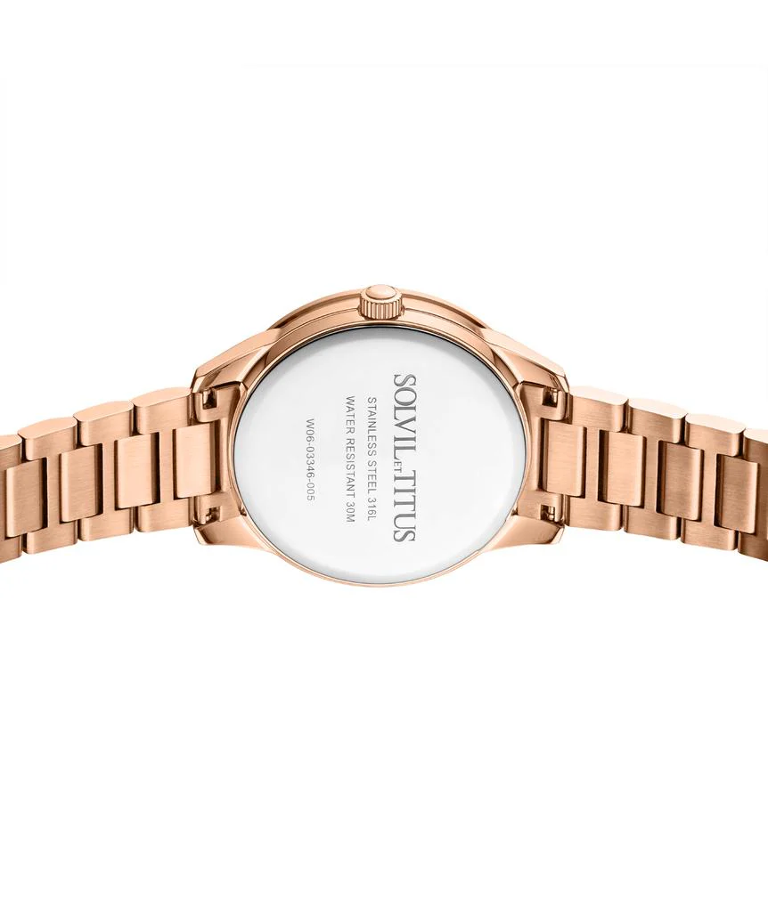 Fashionista Multi-Function Quartz Stainless Steel Watch W06-03346-005 - Image 3