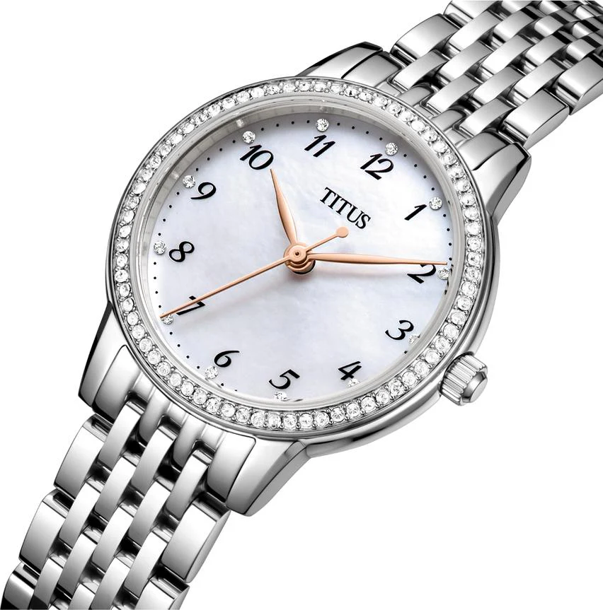 Fair Lady 3 Hands Quartz Stainless Steel Watch W06-03374-005 - Image 2